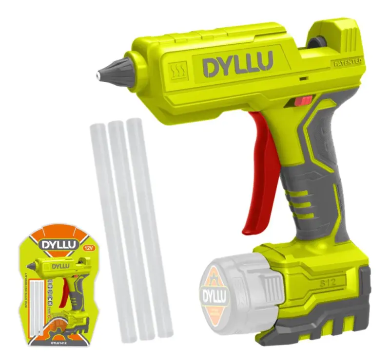 Pistola Silicona Inalambrica 11mm 12v Sin Bateria Dyllu DTLU1412