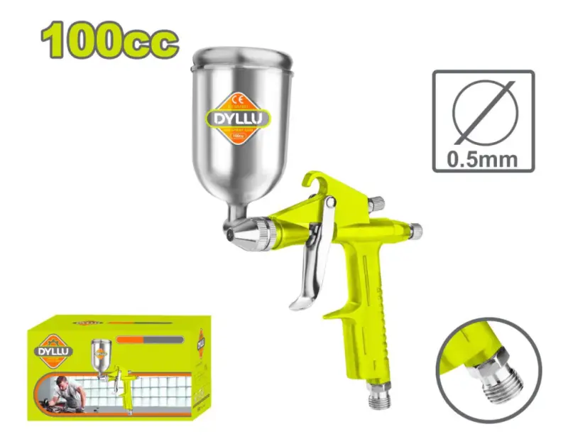 Pistola De Pintar Neumatica 100cc Dyllu DTGA1501