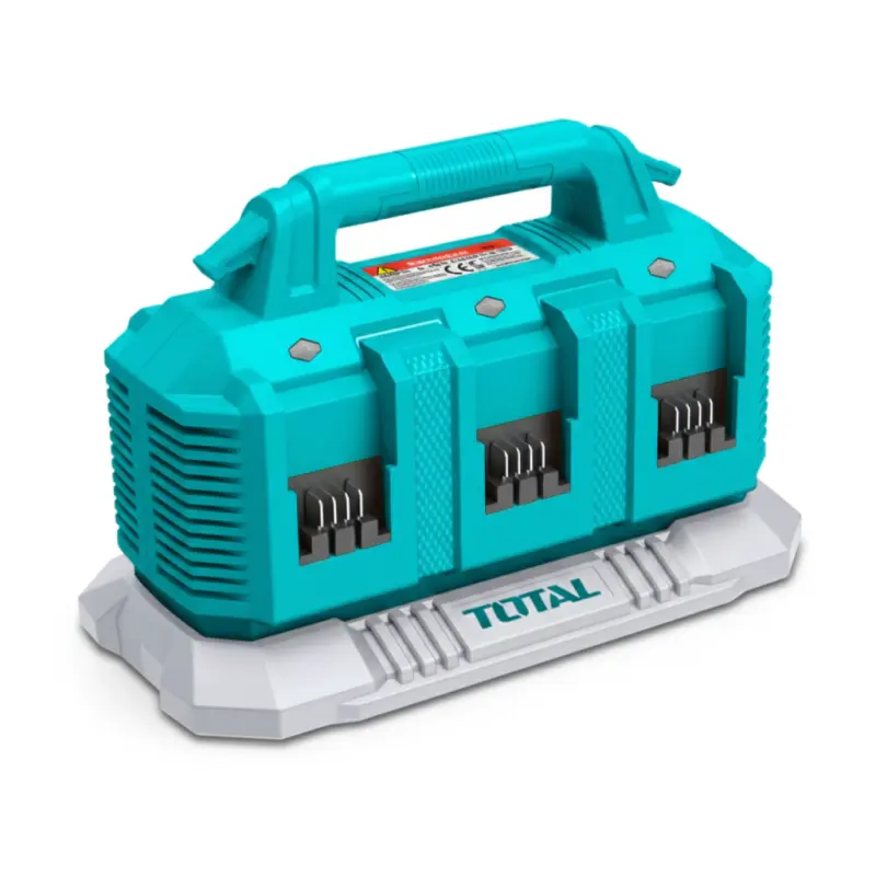 Cargador de Bateria 6 Puertos 20V 4.0 Ah INDUSTRIAL TOTAL TFCLI2064-4