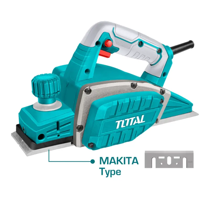 Cepillo Eléctrico Garlopa Madera 750W Total TL7508226-4