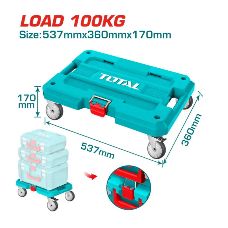 Base Rodante 537 x 360 x 170 mm THTWB61001