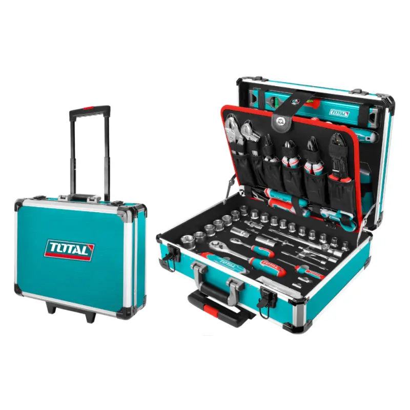 Caja de Herramientas - 147 Pcs Industrial TOTAL THKTHP21476