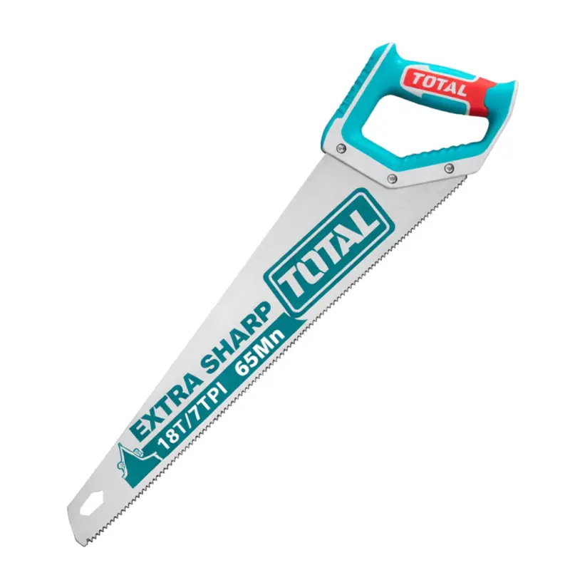 Serrucho De Mano De 450mm 18´´ Hoja De Acero Total Tht55450