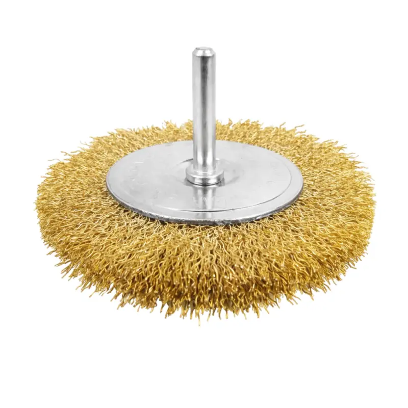 Cepillo Plano de Bronce 75mm para Taladro Total TAC34031